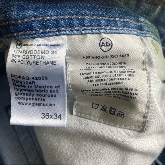 AG Adriano Goldschmied Men’s Graduate Tailored Jeans.  GUC! Read below! - Picture 8 of 13